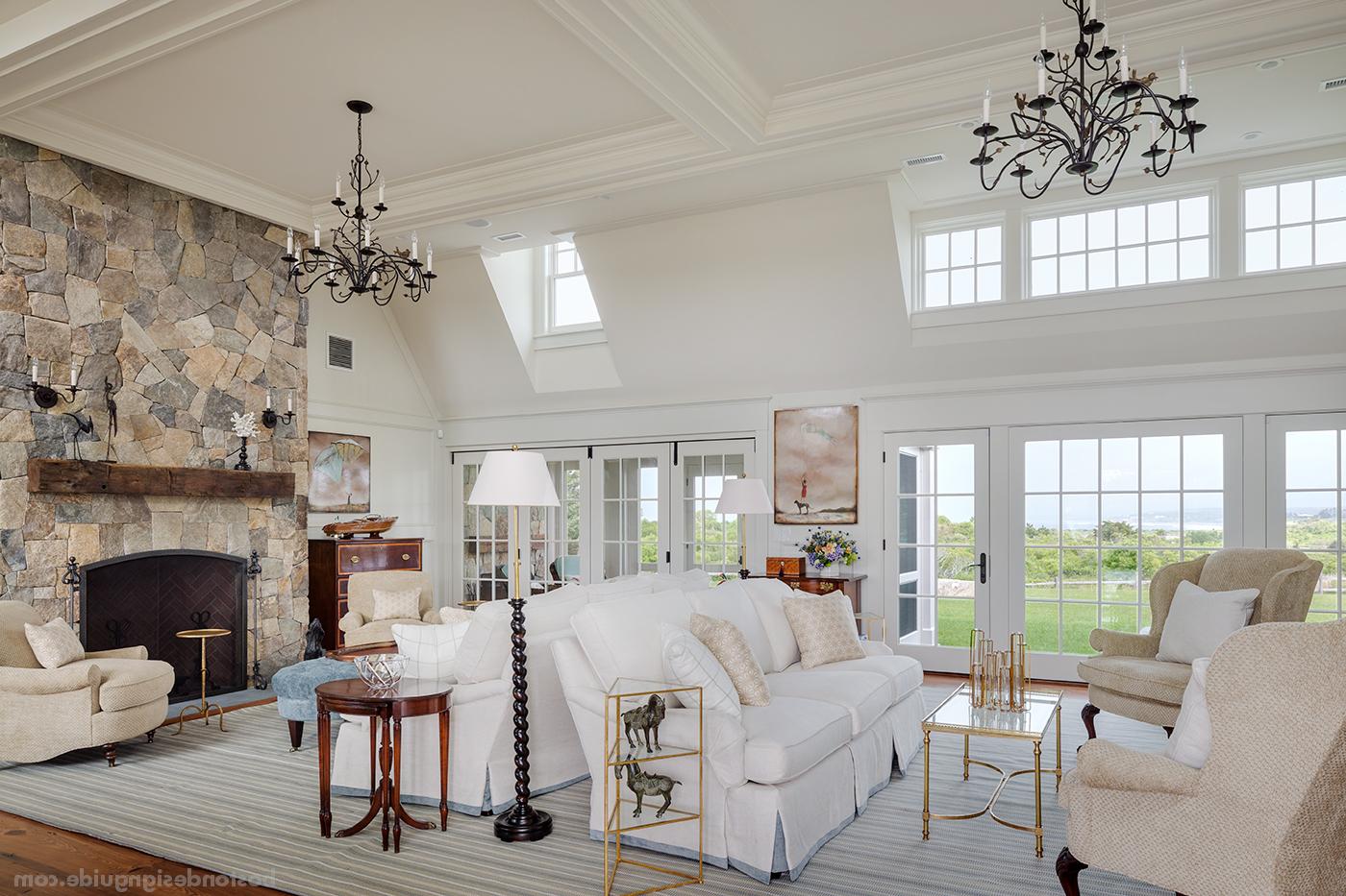 Classic great room by the water