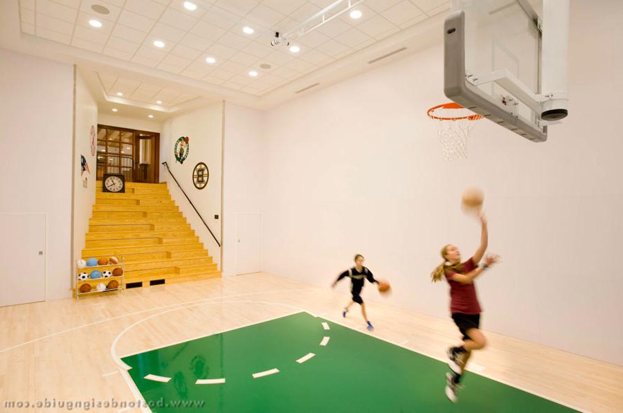 高端室内篮球场