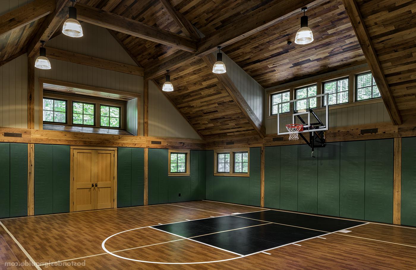 高端室内篮球场